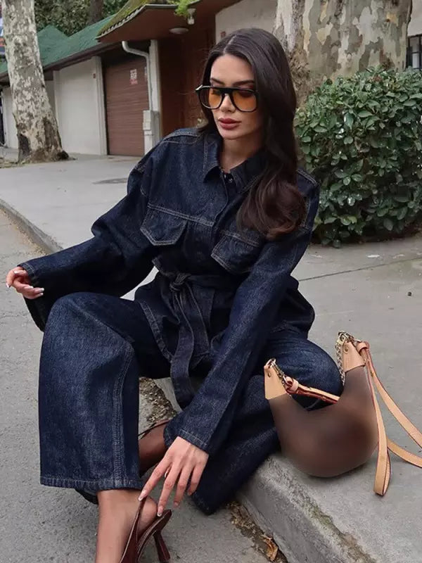 Ensemble en denim élégant