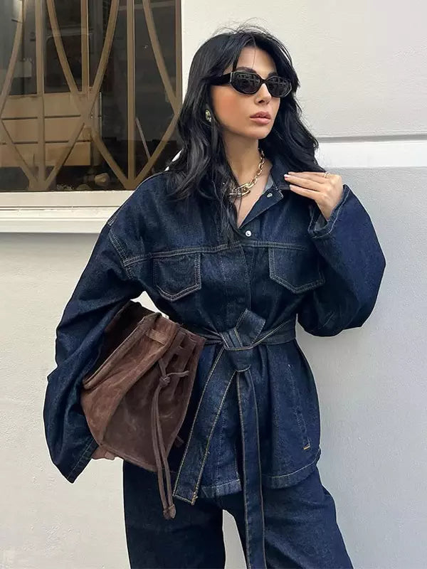 Ensemble en denim élégant