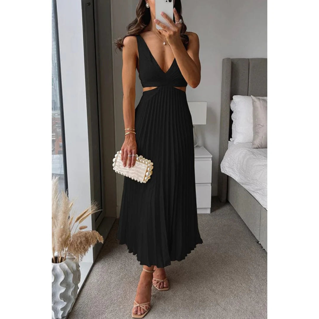Robe plissée