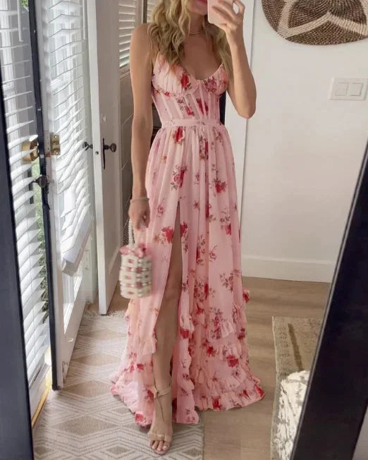 Sonja Rose | Robe midi romantique