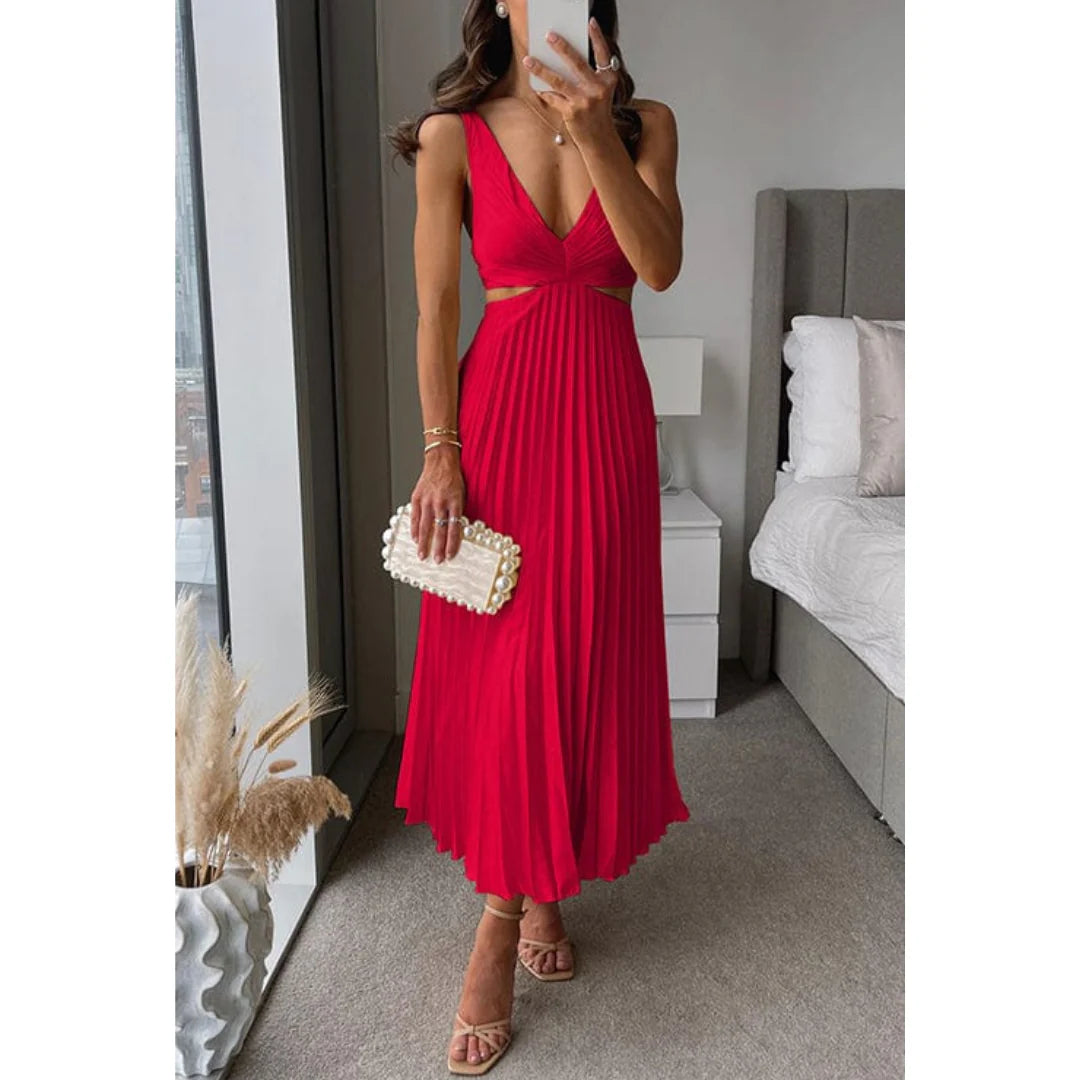 Robe plissée