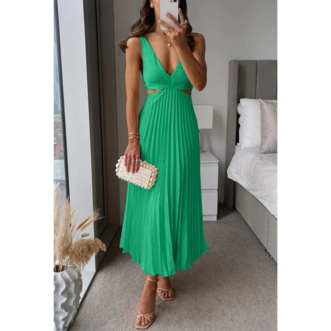 Robe plissée