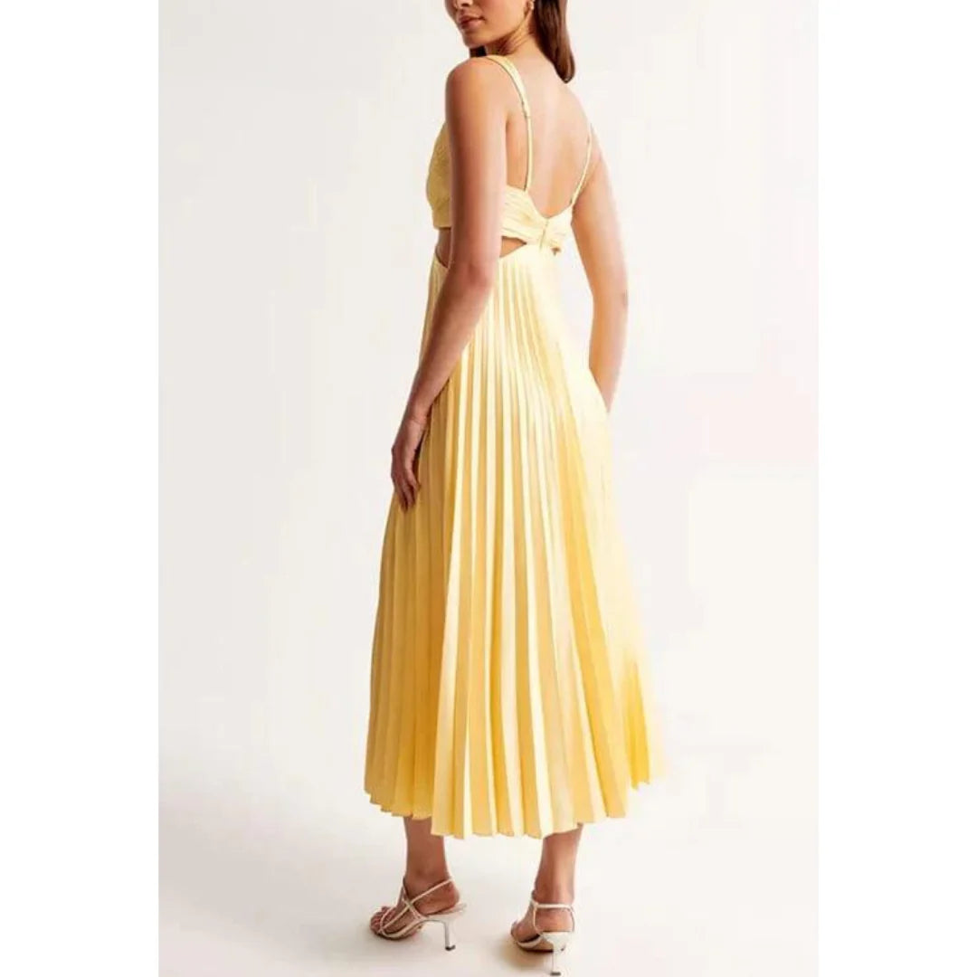 Robe plissée