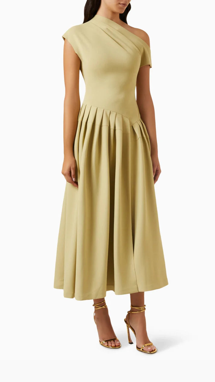 Sonja | Robe longue à manches courtes