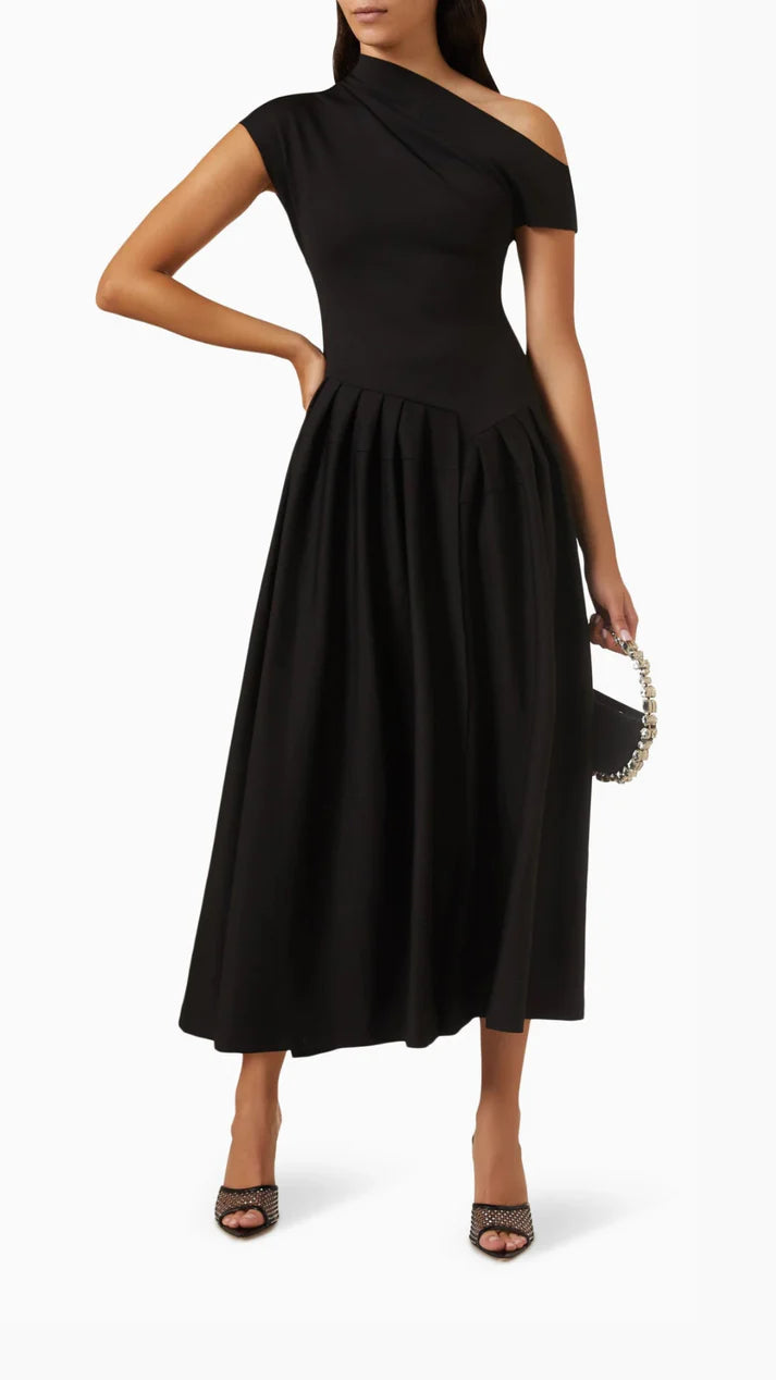 Sonja | Robe longue à manches courtes