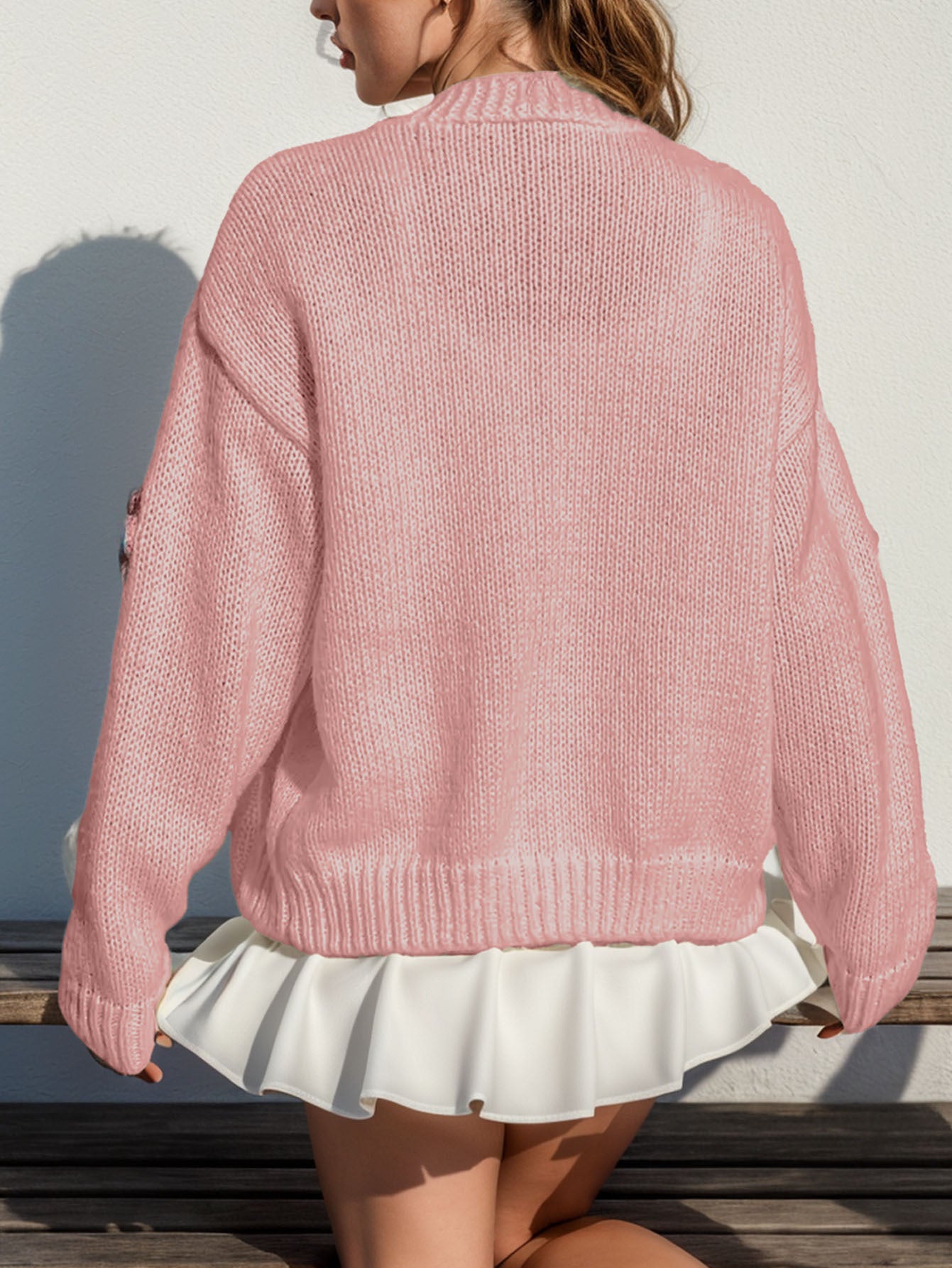 Cardigan à fleurs Blum