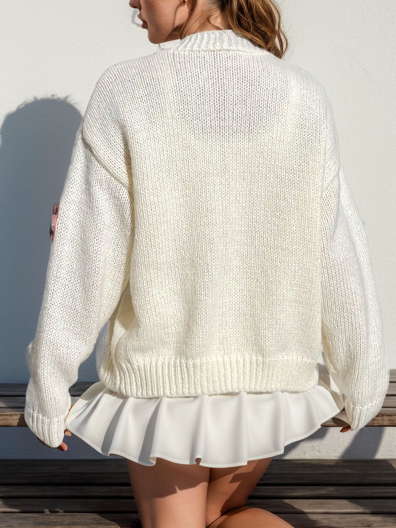 Cardigan à fleurs Blum