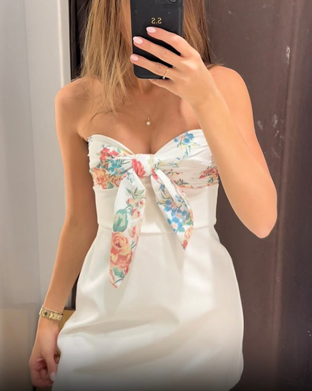 Robe avec nœud