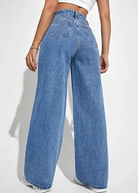 Luxe High - Jean à la taille