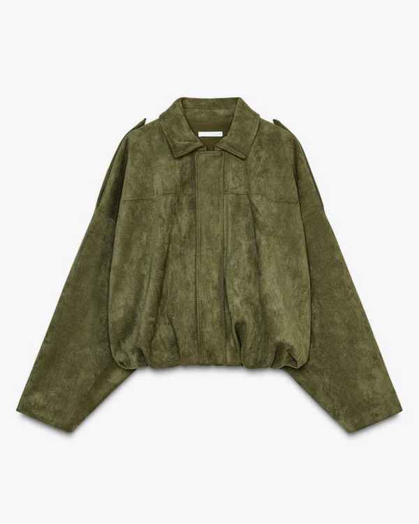 Veste en daim oversize Verve