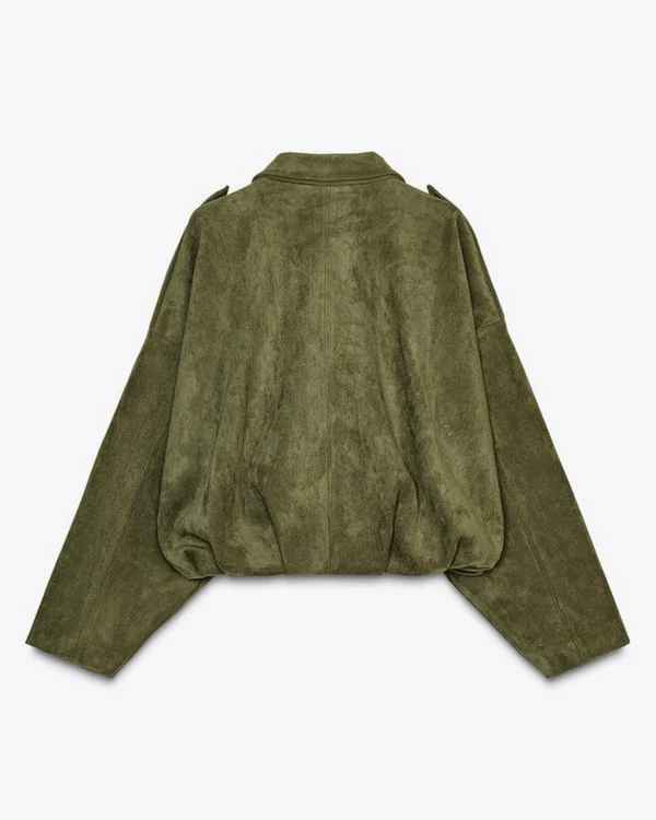 Veste en daim oversize Verve