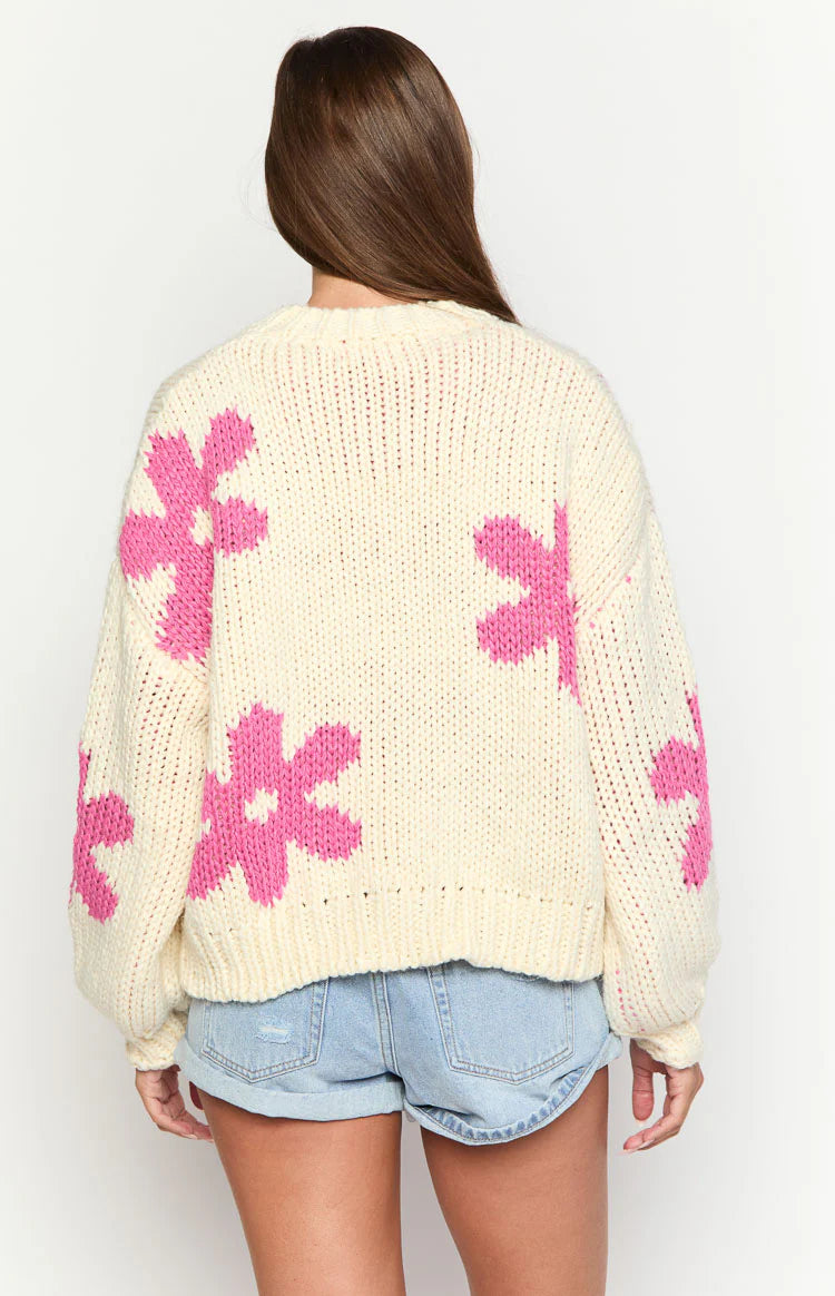 Luisa - Pull fleuri