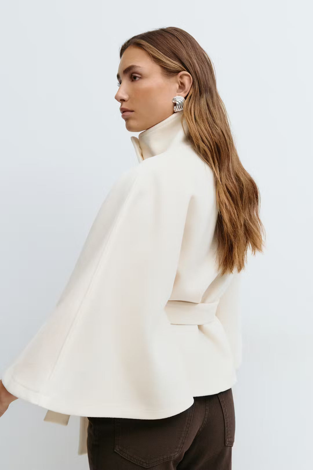Arlette - Cape avec ceinture
