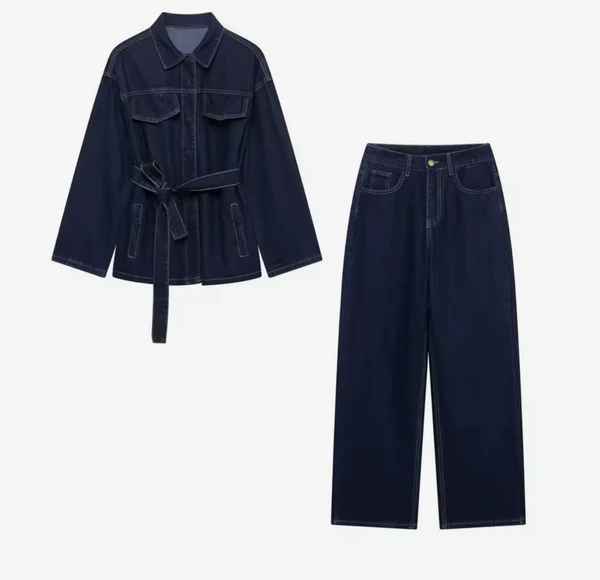 Ensemble en denim élégant