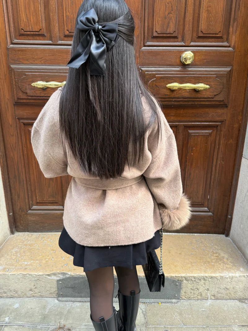 Victoria – Manteau en laine douce