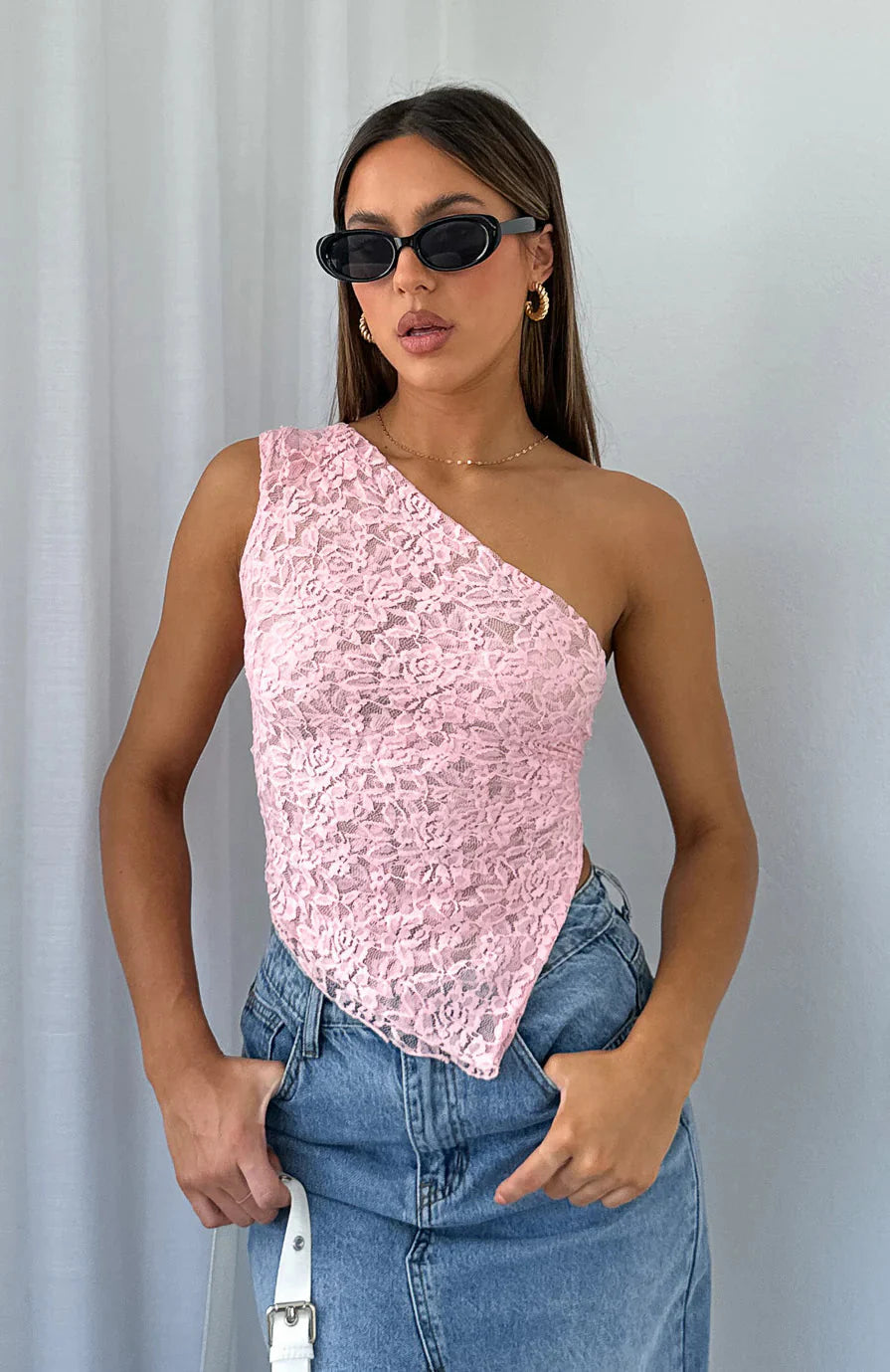 Blouse en dentelle Aurora