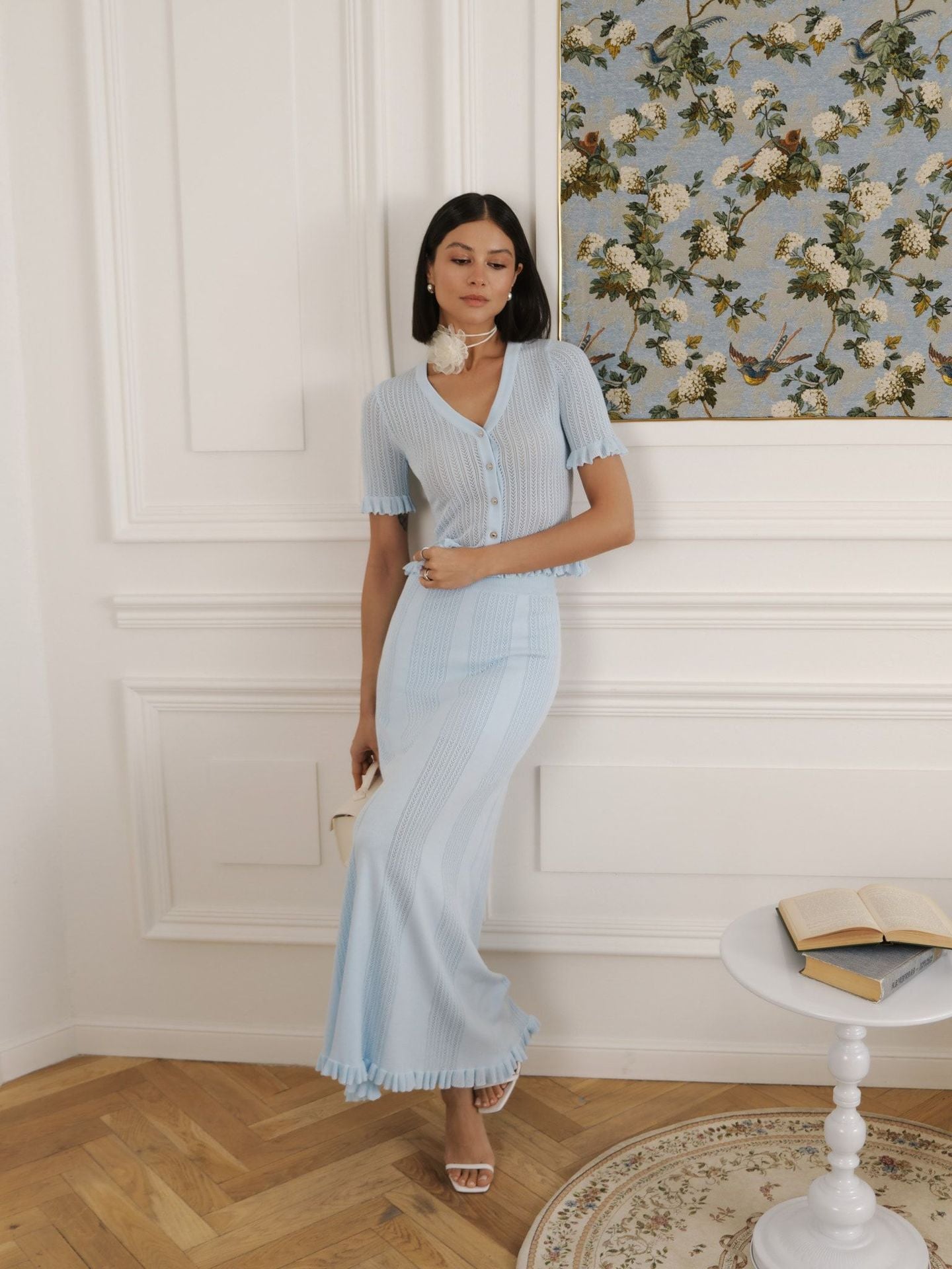 Ensemble Serena – t-shirt et jupe maxi