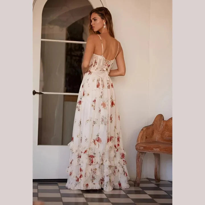 Sonja Rose | Robe midi romantique