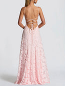 Rosalie – robe maxi délicate avec détail en dentelle