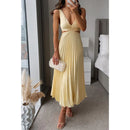 Robe plissée