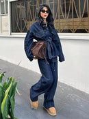 Ensemble en denim élégant
