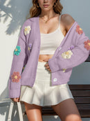Cardigan à fleurs Blum