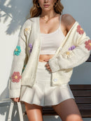Cardigan à fleurs Blum