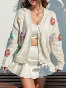Cardigan à fleurs Blum