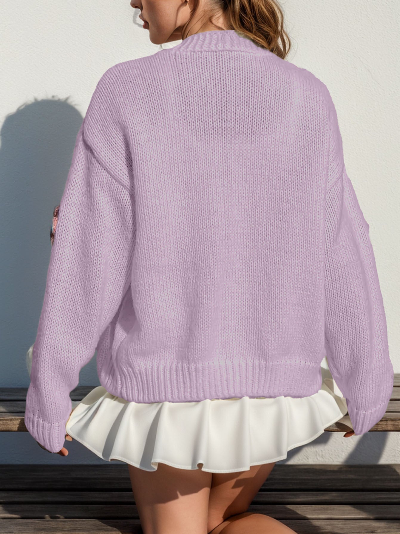 Cardigan à fleurs Blum