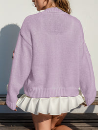 Cardigan à fleurs Blum