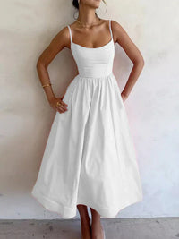 Luise – robe à bretelles spaghetti