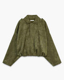 Veste en daim oversize Verve