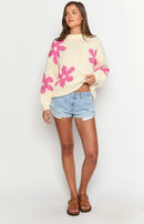 Luisa - Pull fleuri