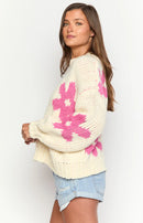 Luisa - Pull fleuri