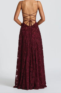 Rosalie – robe maxi délicate avec détail en dentelle