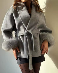 Victoria – Manteau en laine douce