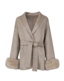 Victoria – Manteau en laine douce