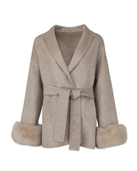 Victoria – Manteau en laine douce
