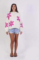 Luisa - Pull fleuri